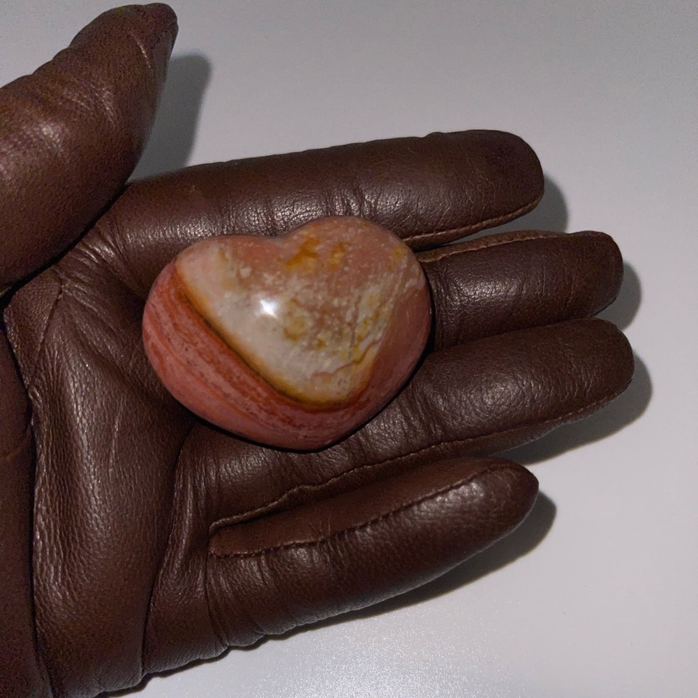 Polychrome Jasper Heart C. - Picture 3 of 10